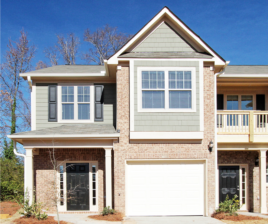 Townhome design in Metro Atlanta