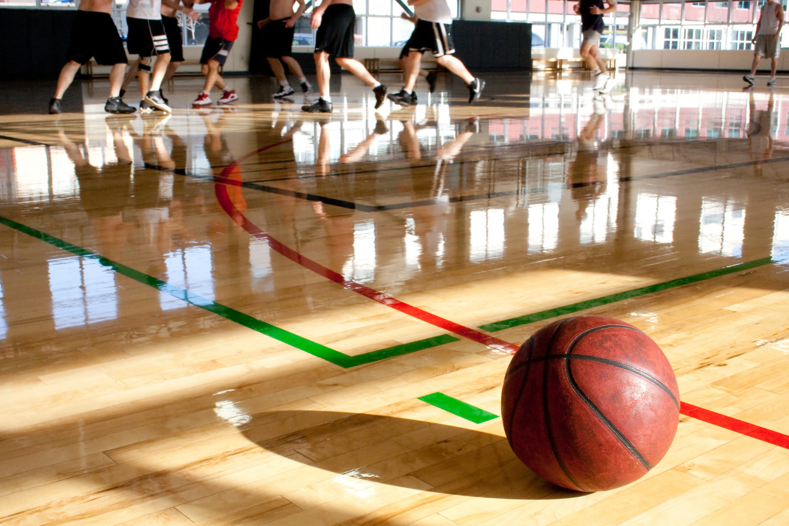 Recreational basketball in Newton County ©Charles Amundson