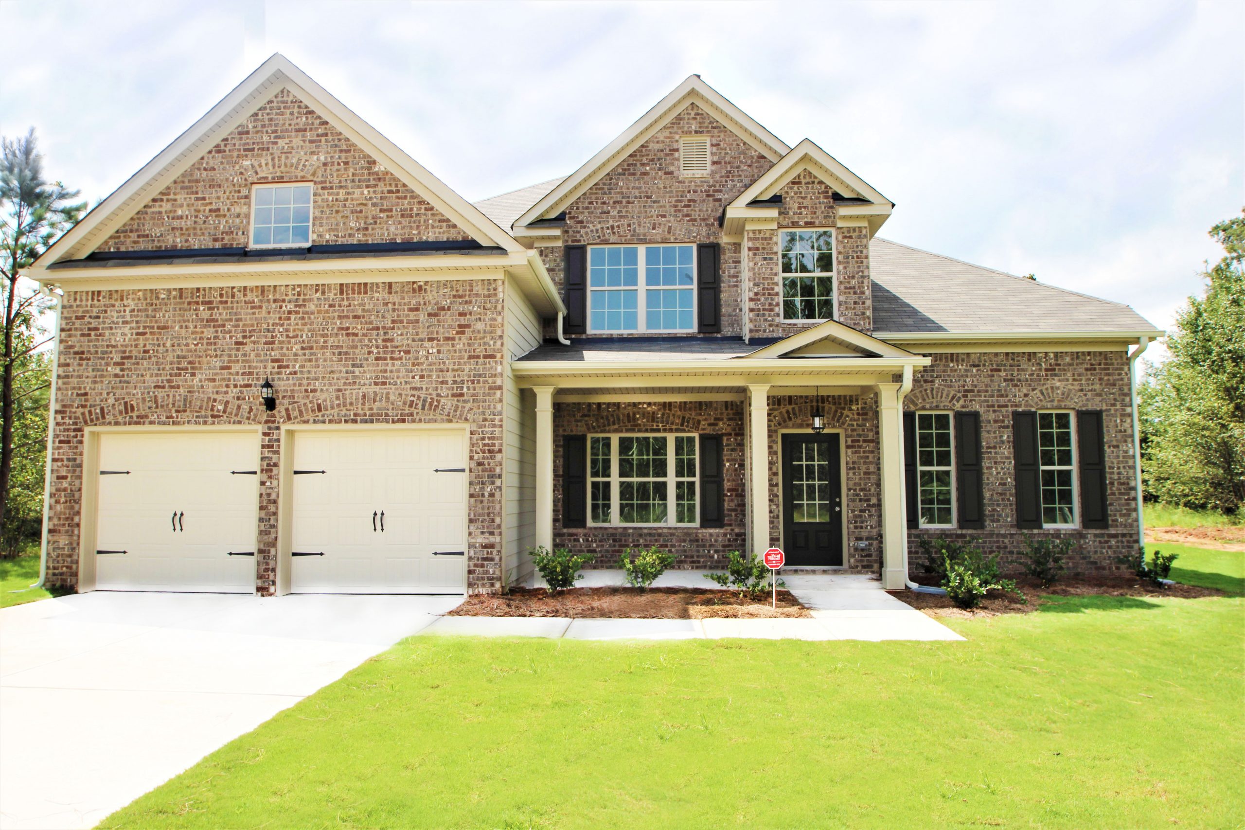 a finished home in Durham Lakes