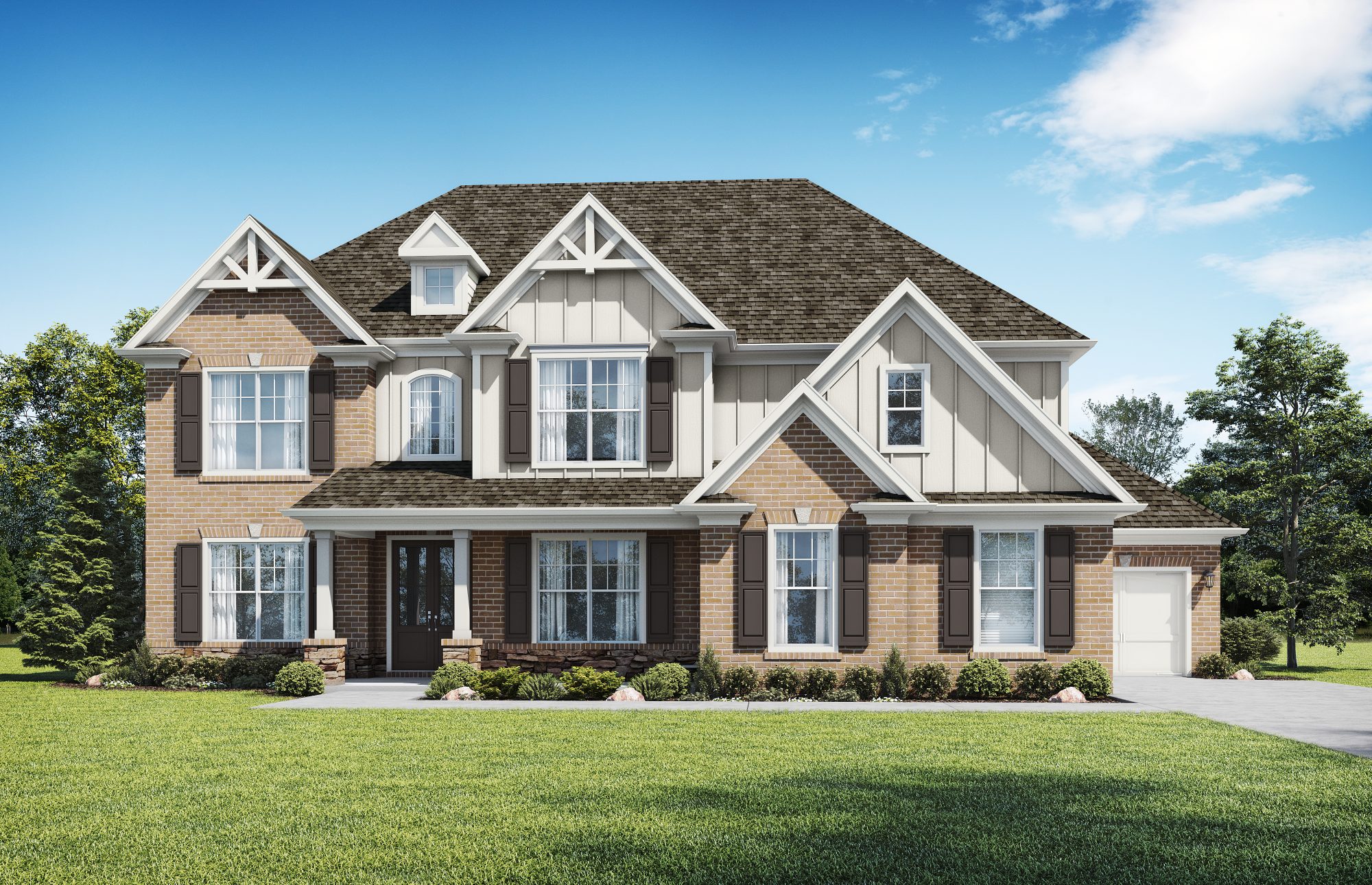 The Bristol floor plan in Villa Rica