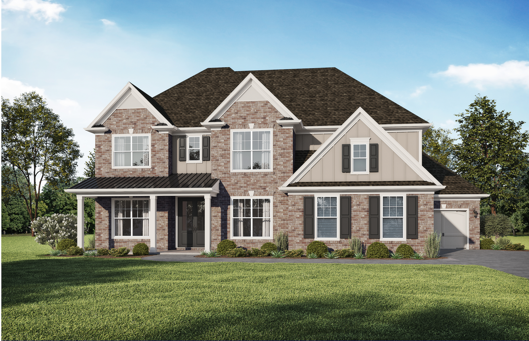 Exterior photo of the Redding floor plan in Villa Rica