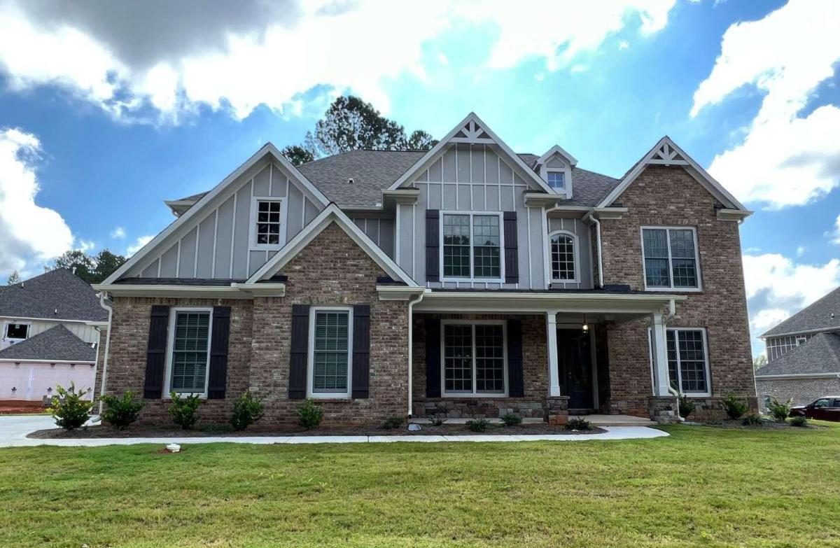 new construction home by Peachtree Building Group