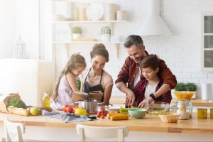 family cooking in the kitchen
©popcorner