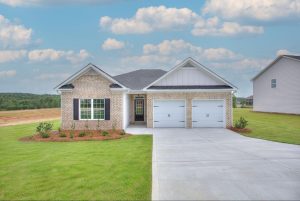 Westwind floor plan cottage home at Chimney Oaks in Homer, GA