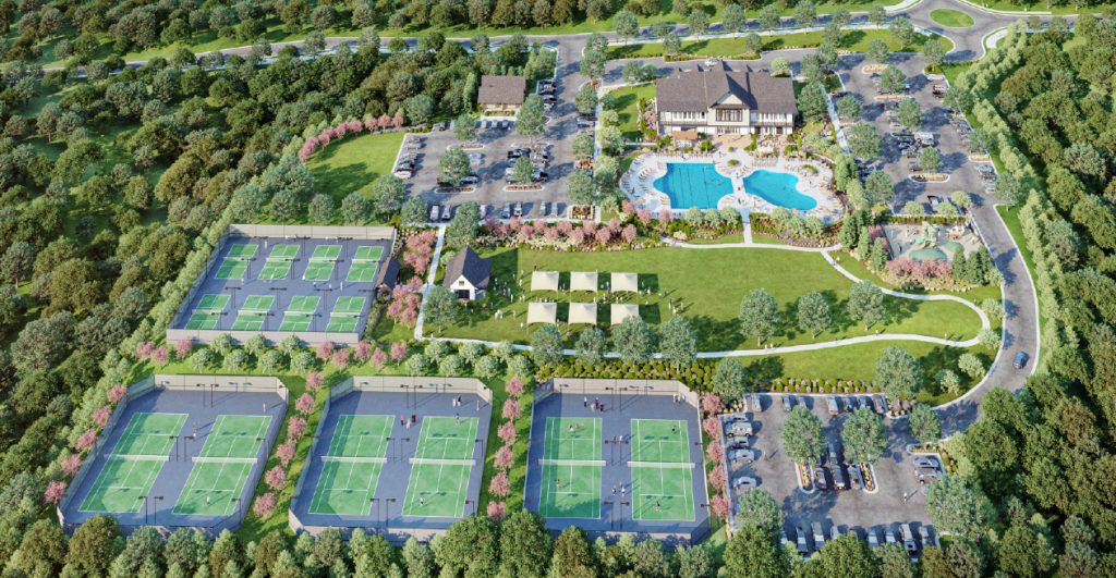 Gainesville Township Clubhouse Grand Opening featuring PBG homes in The Park and The Manor