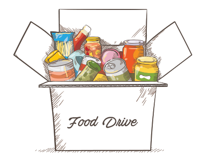 Peachtree Building Group Food Drive