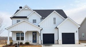 New Peachtree Building Group home in Chimney Oaks Overlook, featuring the Bedford plan