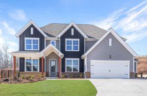 New single-family home at The Manor at Gainesville Township by Peachtree Building Group.